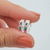 Aros de plata huggies Bruce