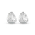 Aros de plata huggies hada - comprar online