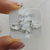 Aros de plata picaflor