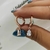 Aros de plata Rose febe