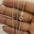 Cadena de plata Grumet