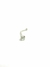 Aros de Plata 925 piercing swarovski | Joyeria Ojedapacheco