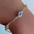 Pulsera ojes turcos de plata 925 | Joyeria Ojedapacheco