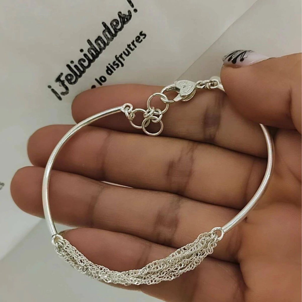 Pulsera de plata Anisa