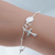 Pulsera de plata denario