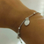 Pulsera Plata medalla milagrosa