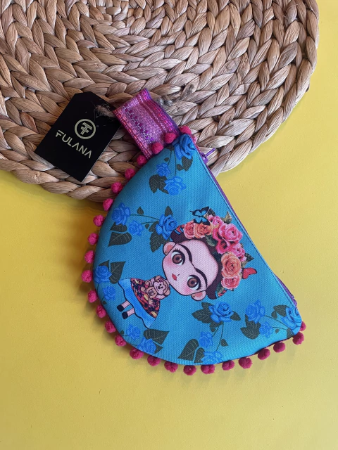 Necessaire Fridinha pompom Rosa