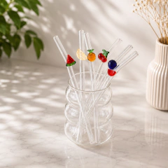 SET X 6 SORBETES FRUTAS 20CM (EMC29-1)