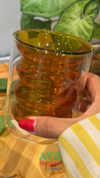 Vasos doble ondulado