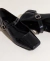 Sapatilha Bico Quadrado Preta - Shoes Julis