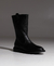 Bota Couro Cano Médio Preta - comprar online