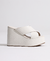 Tamanco Holiday Salto Plataforma Branco - comprar online