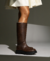 Bota Estilo Galocha Marrom - Shoes Julis