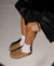 Mule Clog Camurça Marrom - loja online