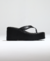 Tamanco Plataforma Flip Flop Preto - comprar online