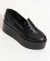 Sapato Mocassim Plataforma Preto - Shoes Julis