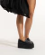 Sapato Mocassim Plataforma Preto - comprar online