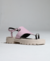 Sandália Bold Com Tira De Dedo Rosa - Shoes Julis