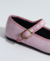 Sapatilha Nobuck Toque Aveludado Rosa - loja online