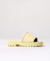 Sandália Slide Tratorada Amarelo manteiga - comprar online