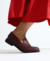 Mocassim Clássico Vermelho Marsala