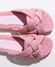 Sandália Flat Corda Rosa - loja online