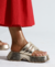 Sandália Puffer Dourada - comprar online