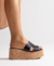 Tamanco Plataforma H Preto - comprar online