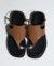 Sandália Bold Com Tira De Dedo Marrom - comprar online