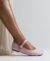 Sapatilha Nobuck Toque Aveludado Rosa - comprar online