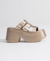 Tamanco Plataforma Fivela Dourado - Shoes Julis