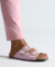 Sandália Birken Fivelas Rosa