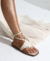 Sandália Rasteira Valentina Spikes Fendi - comprar online