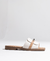 Sandália Rasteira Tira Única Off White - Shoes Julis