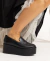 Imagem do Sapato Mocassim Plataforma Preto