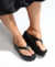 Imagem do Tamanco Plataforma Flip Flop Preto