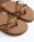 Sandália Rasteira Amarração Grécia Dourada - Shoes Julis