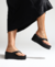 Tamanco Plataforma Flip Flop Preto