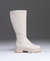 Bota Couro Cano Longo Off White - comprar online