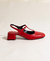 Sapatilha Slingback Vermelha - comprar online
