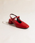 Sapatilha Slingback Vermelha - loja online