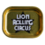 Bandeja Gold/Silver - Lion Rolling Circus Lion Rolling Circus