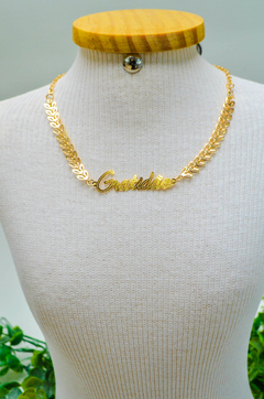 Choker Ramos e Gratidão - comprar online