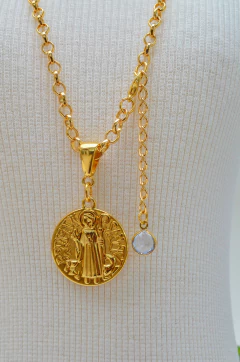 Colar Semijoia Pingente São Bento - comprar online