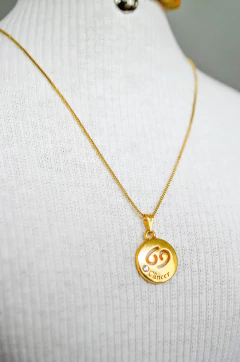 Colar Semijoia Signo Câncer