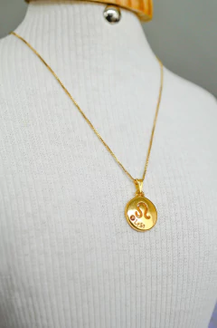 Colar Semijoia Signo Leão