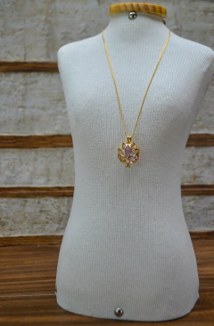 Colar Chamador de Anjos Flor de Lótus - comprar online