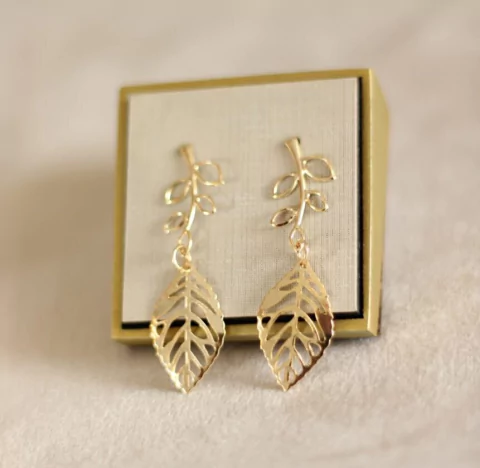 Brinco Folhagem