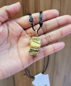 Colar de pedra olho de tigre