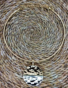 Choker Meia Lua - Loja Portal Diamond Acessórios 
